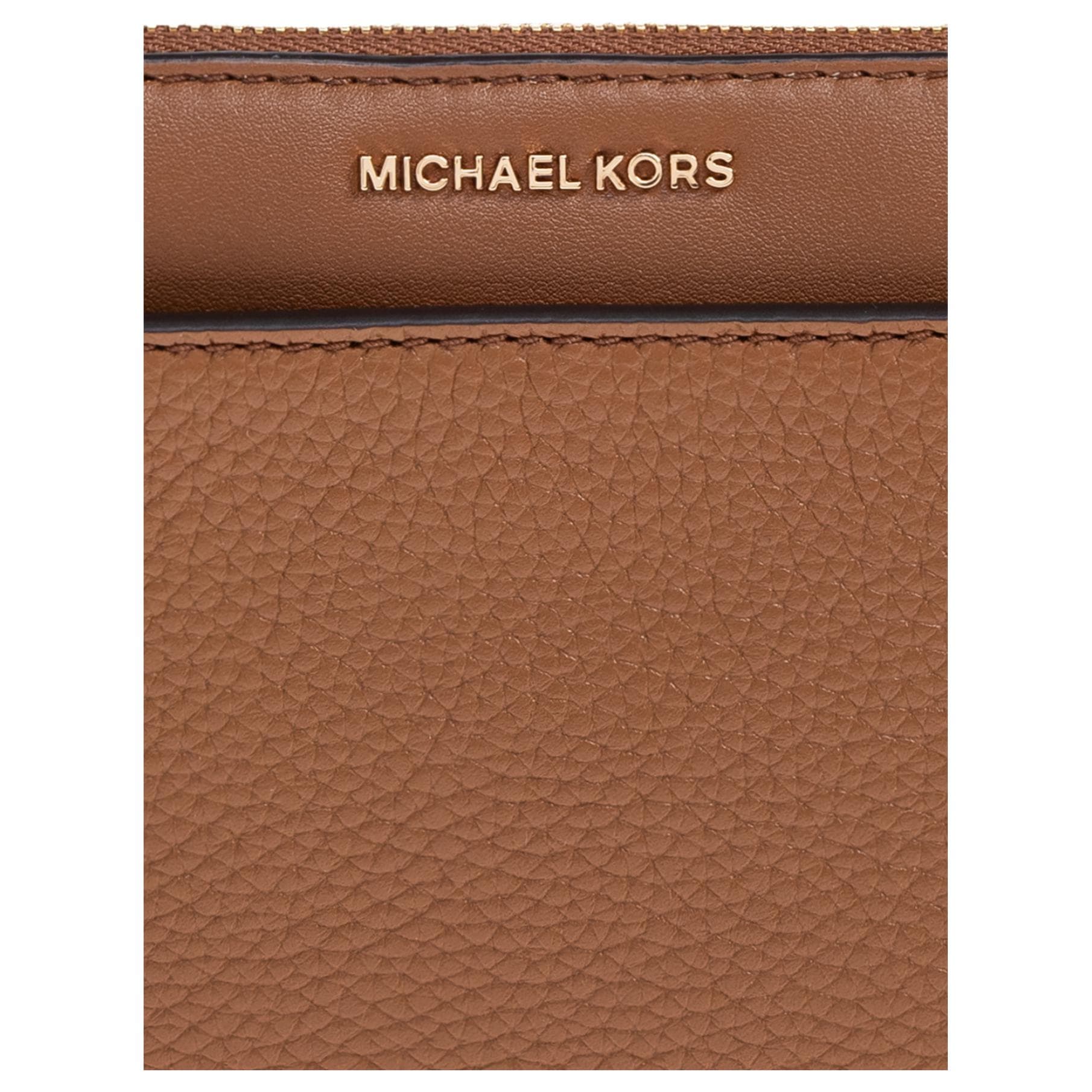 Мини-сумка MICHAEL KORS Jet Set Кожа Плечевая Сумка Средняя Унисекс Коричневая - изображение 4