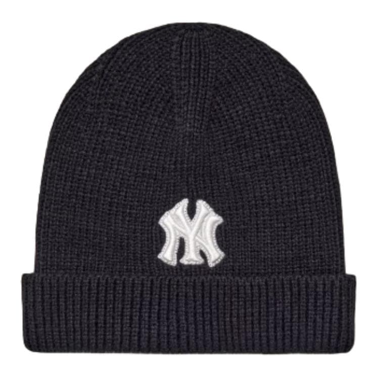 Шапка MLB Акриловые шапки-бини для детей черные - изображение 1