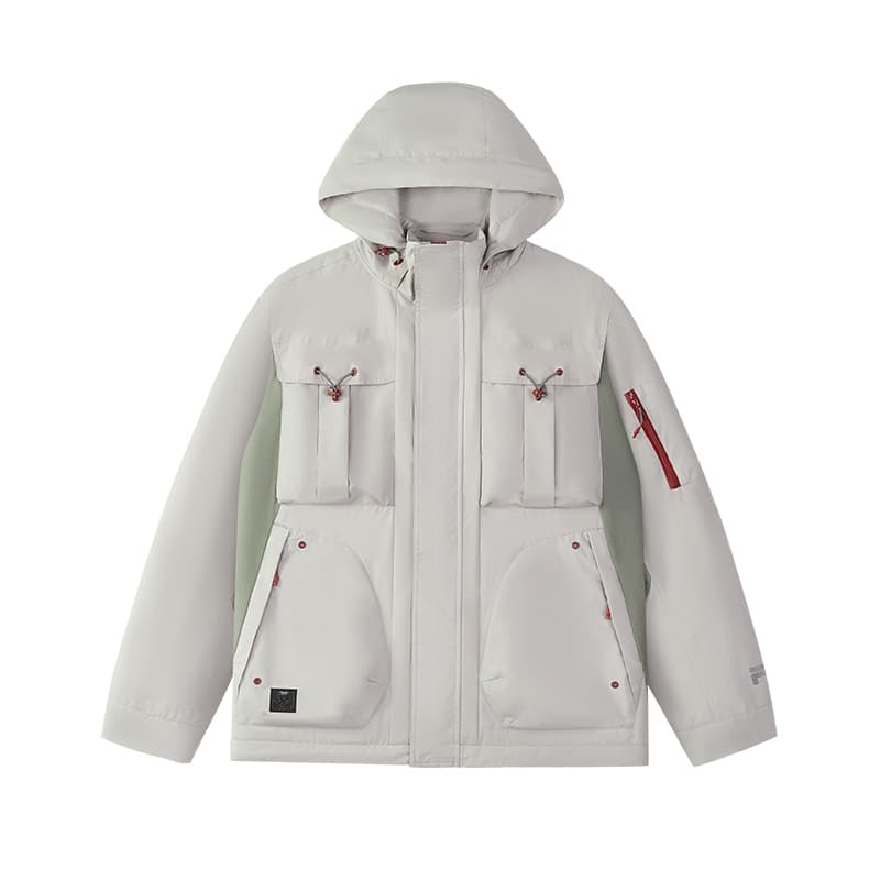 Куртка FILA FUSION Frost Gray MG Мужские Куртки - изображение 1
