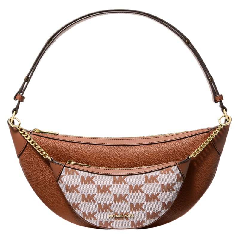 Мини-сумка MICHAEL KORS Hollis Коровья кожа 2 в 1 Сумка через плечо среднего размера для женщин - изображение 1
