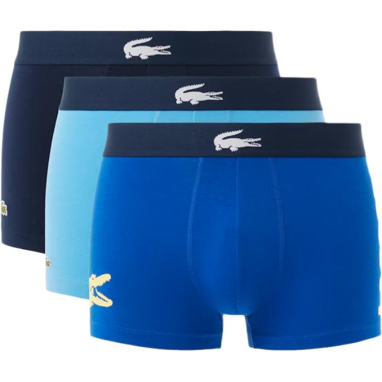 Трусы LACOSTE Мужское нижнее белье 3 штуки - изображение 4