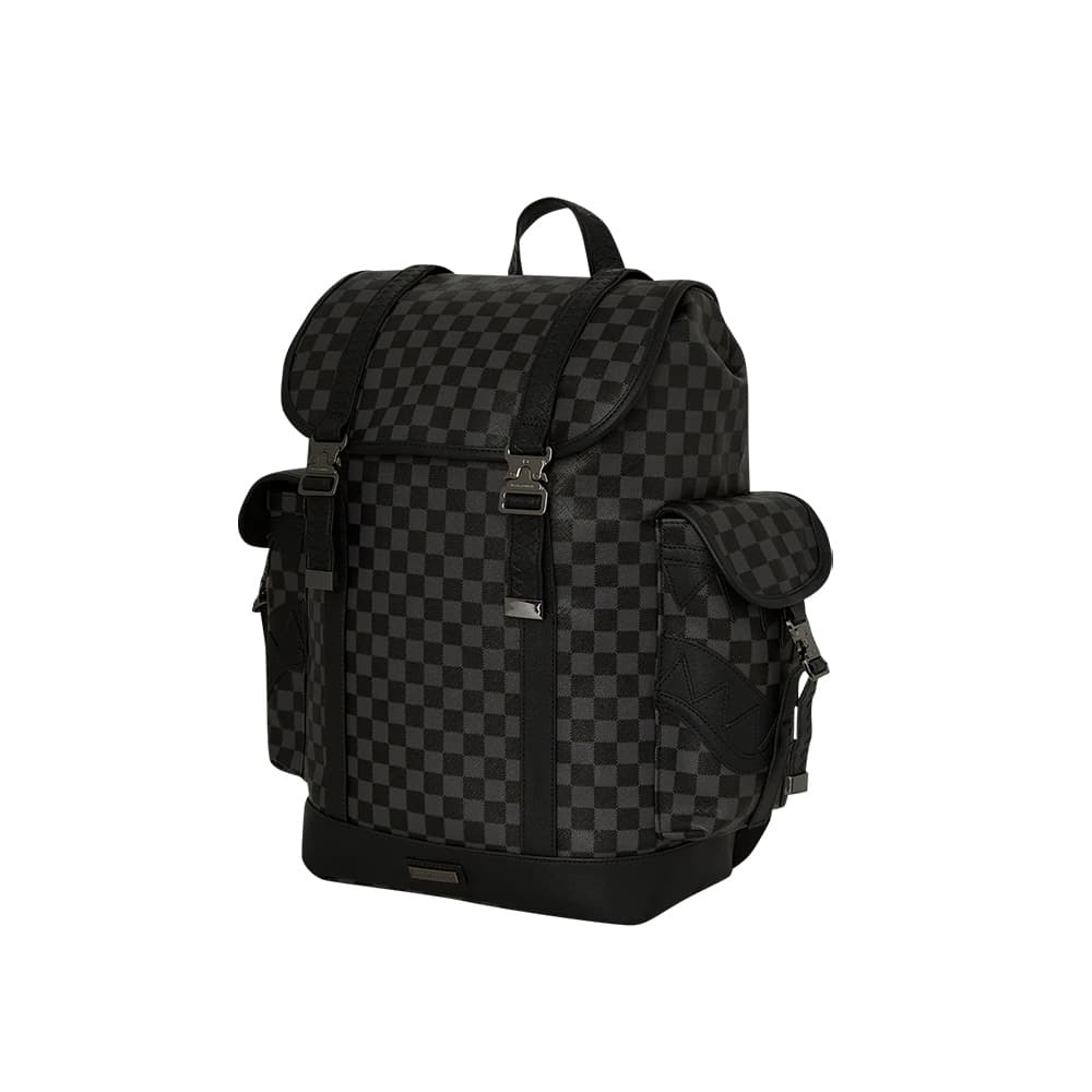 Рюкзак SPRAYGROUND ПВХ (поливинилхлорид) Рюкзак Стандартный (Standard) Унисекс Черный - изображение 2