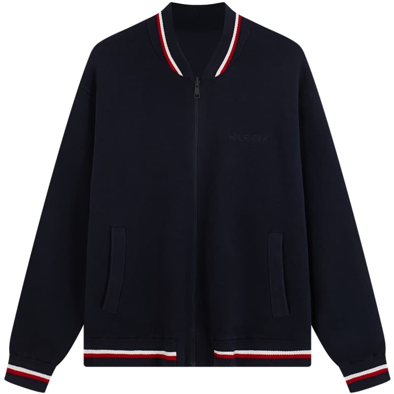 Tommy Hilfiger Темно-синий Синий DW5 Мужской Трикотаж - изображение 1