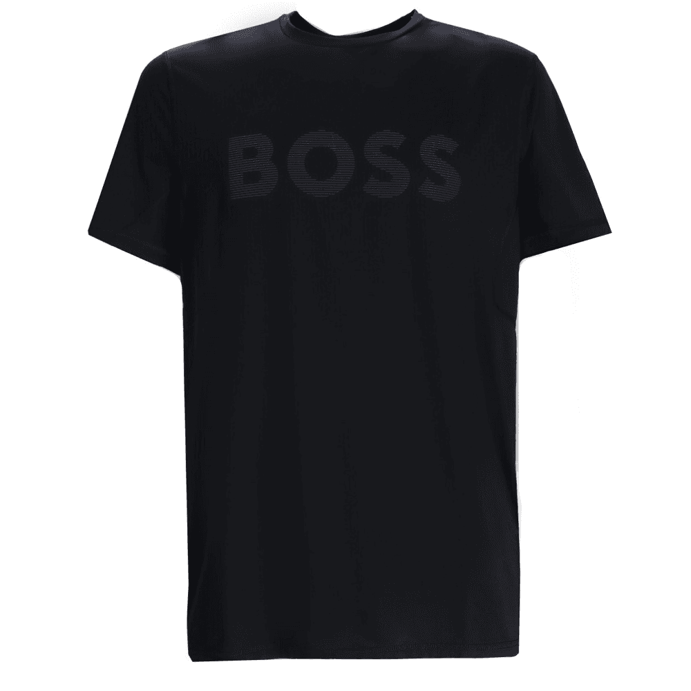 Футболка Hugo Boss Мужские Черные Рубашки - изображение 1