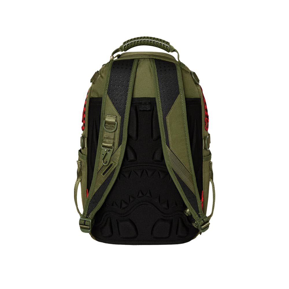 Рюкзак SPRAYGROUND Полиэфирное волокно Рюкзак Обычный (стандартный) Мужской Армейский зеленый - изображение 4