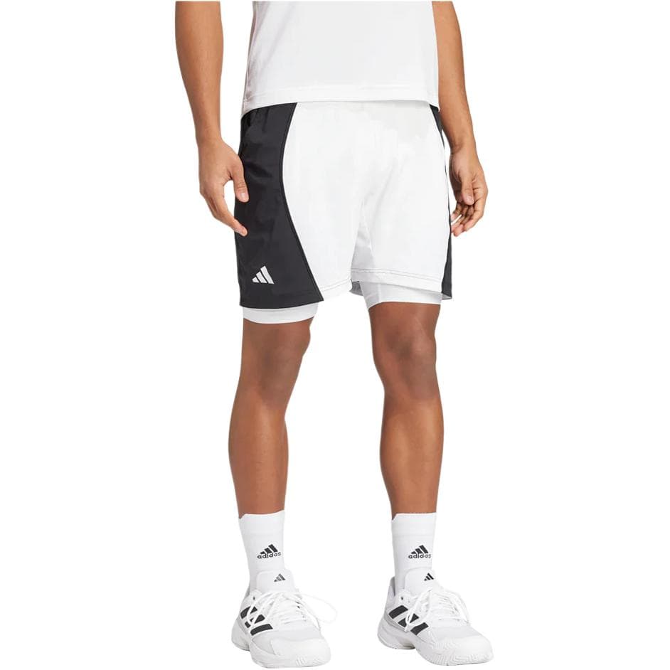 Шорты adidas Clothing Белые Мужские Повседневные Шорты - изображение 1