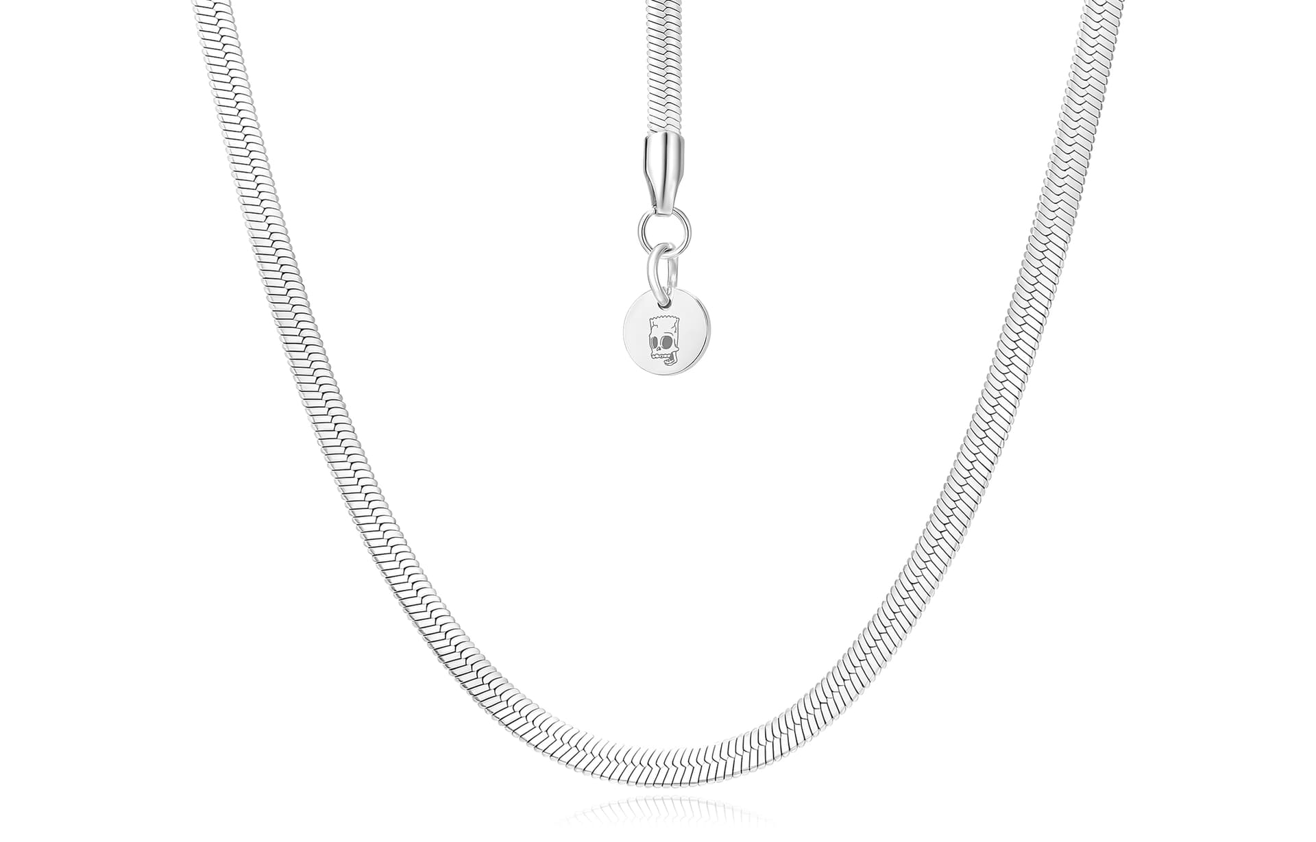 Ожерелье The Simpsons Titan Steel Necklaces Unisex Симпсоны Титановые Стальные Ожерелья Унисекс - изображение 1