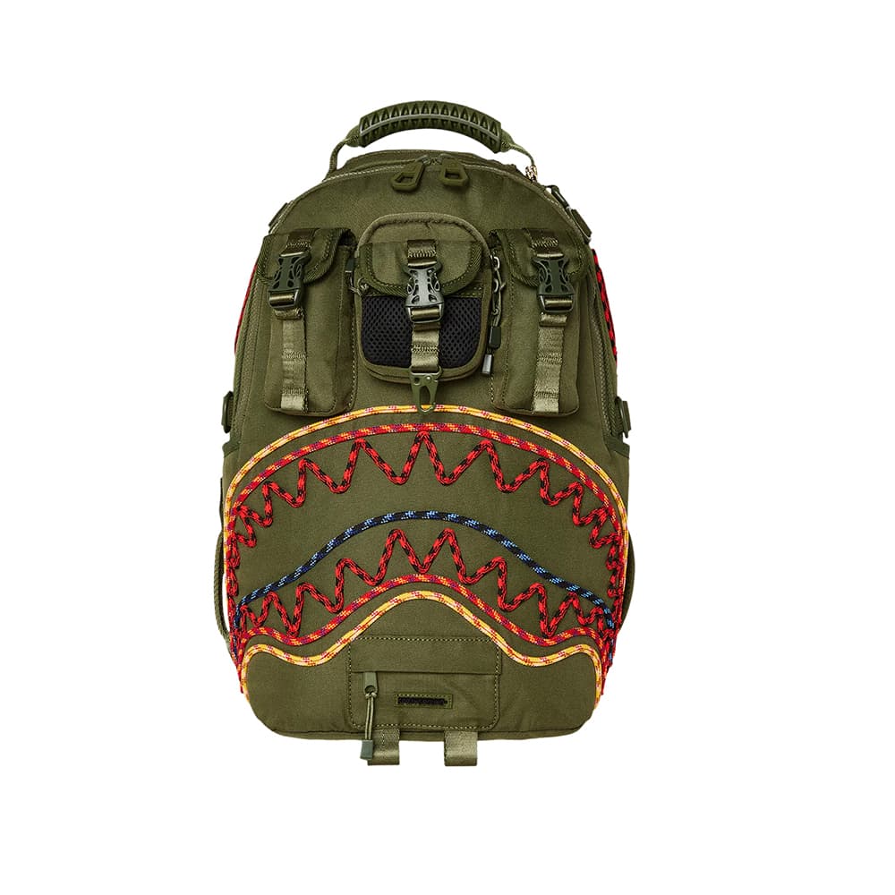 Рюкзак SPRAYGROUND Полиэфирное волокно Рюкзак Обычный (стандартный) Мужской Армейский зеленый - изображение 1