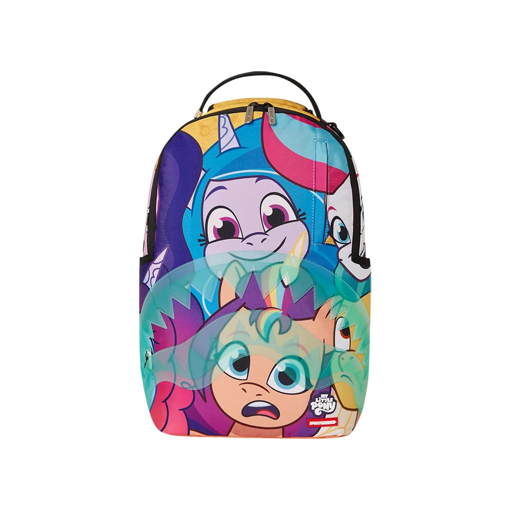 Рюкзак SPRAYGROUND Мой маленький пони Коллаборация Полиэстер Рюкзак Стандартный (Standard) Унисекс Многоцветный - изображение 1