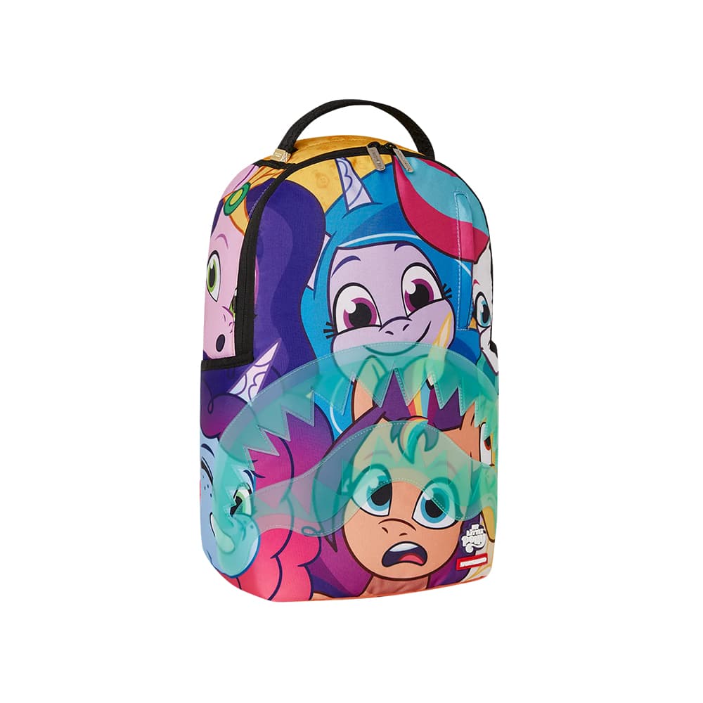 Рюкзак SPRAYGROUND Мой маленький пони Коллаборация Полиэстер Рюкзак Стандартный (Standard) Унисекс Многоцветный - изображение 2