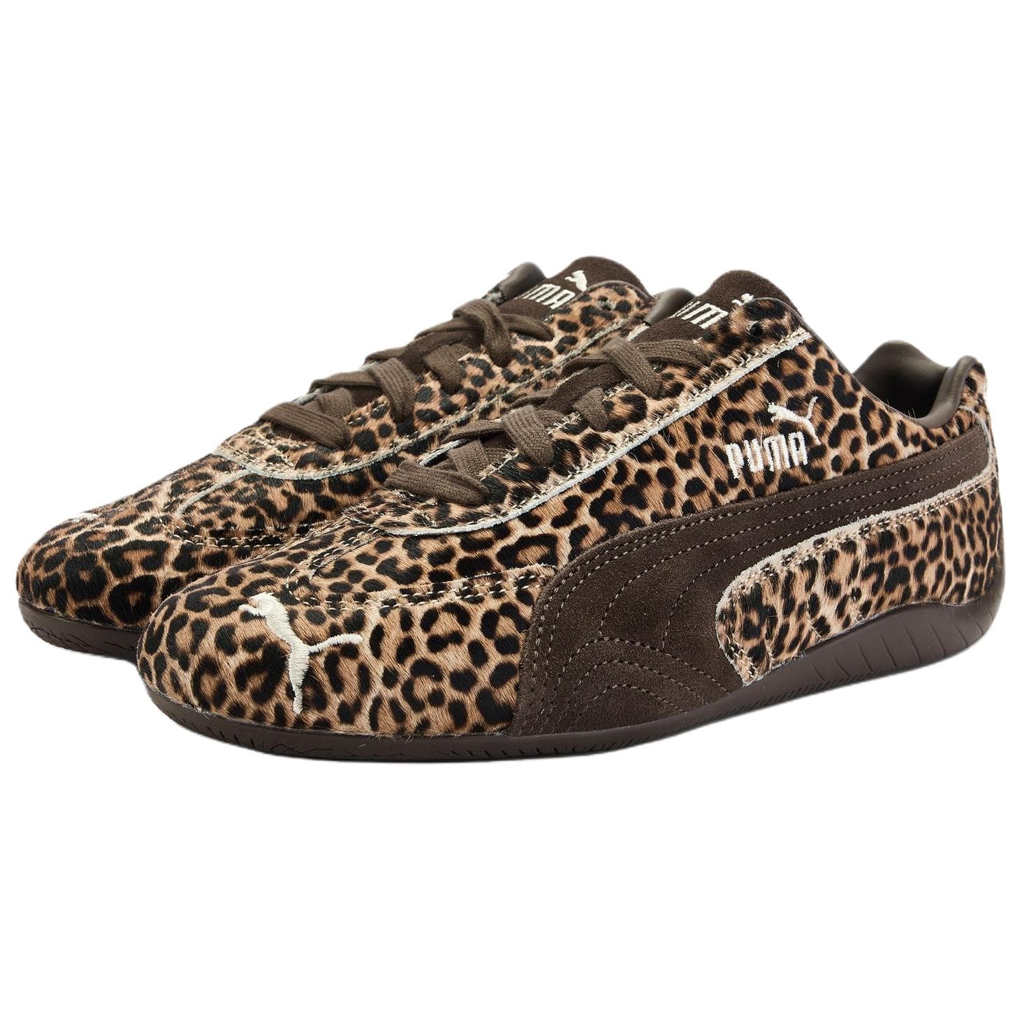 Кроссовки PUMA Speedcat Low Повседневная обувь для женщин коричневый цвет - изображение 3