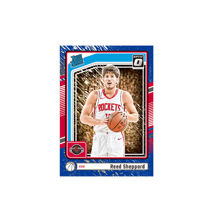 Коллекционные карточки PANINI 2024 25 Баскетбольная NBA Donruss Optic Коллекционная карта Коробка Blaster Хобби Спортивные карты Целая коробка - изображение 3