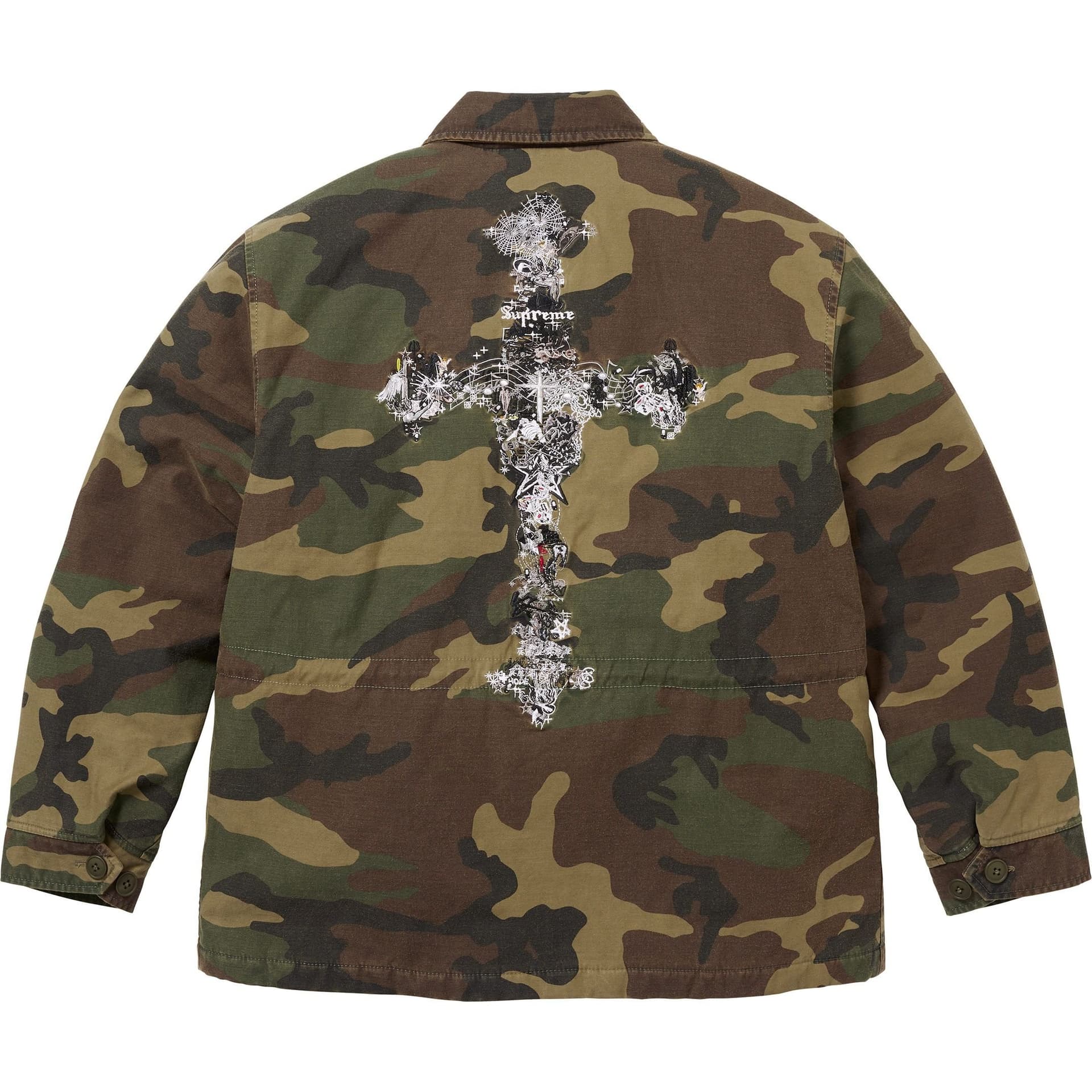 Куртка Supreme FW25 WEEK15 AOI Крест M52 Куртка Унисекс - изображение 1