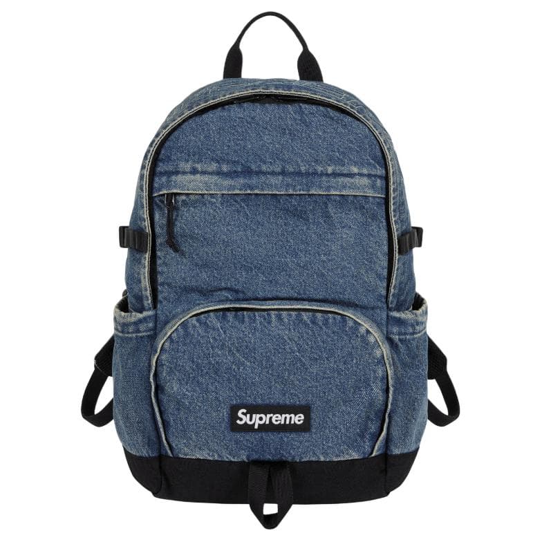 Рюкзак Supreme FW25 Denim Blue Backpack - изображение 1