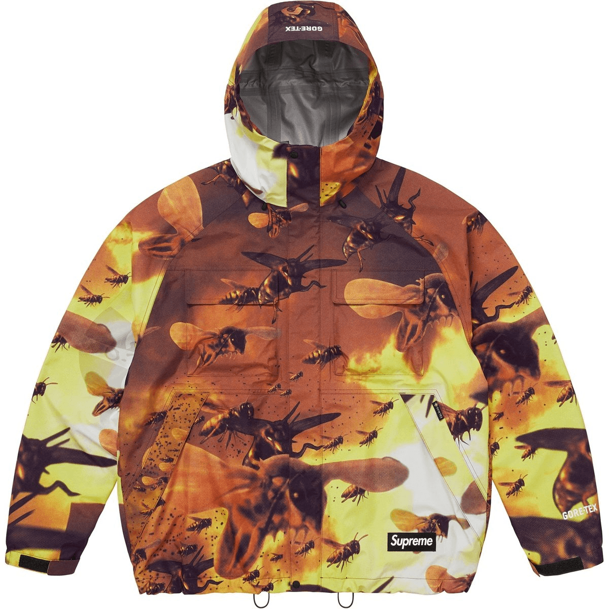Куртка Supreme X WU Tang Clan FW25 WEEK10 Gore TEX Оболочка Куртка Куртки Пальто Унисекс - изображение 1