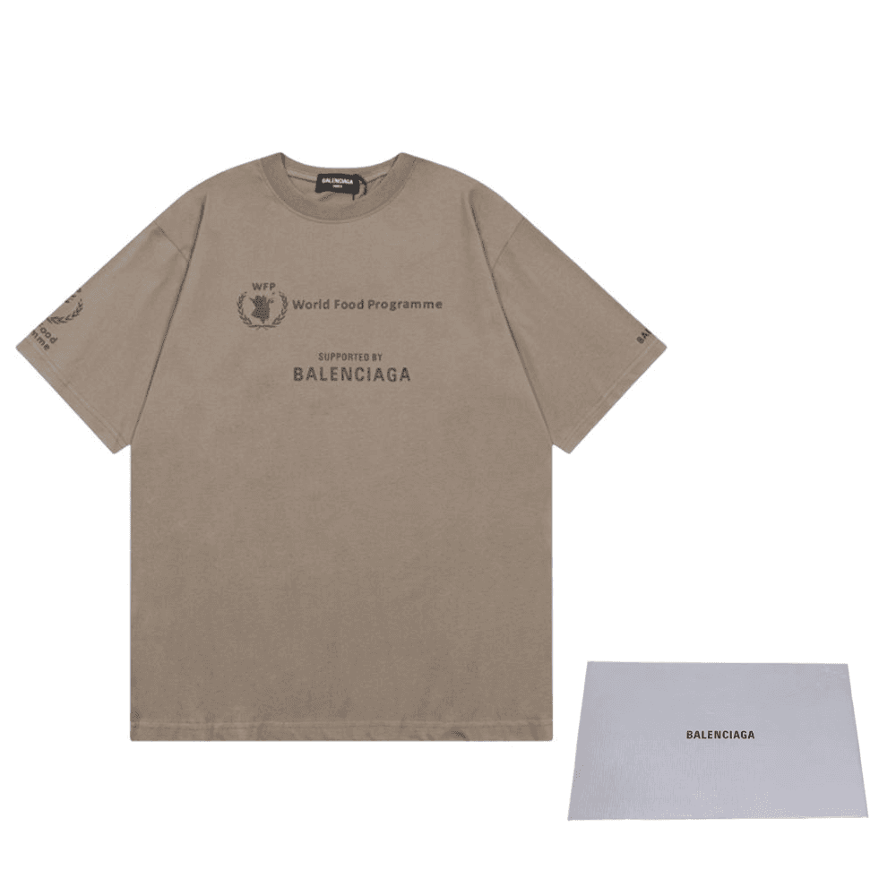 Футболка Balenciaga x wfp SS23 LogoT - изображение 4
