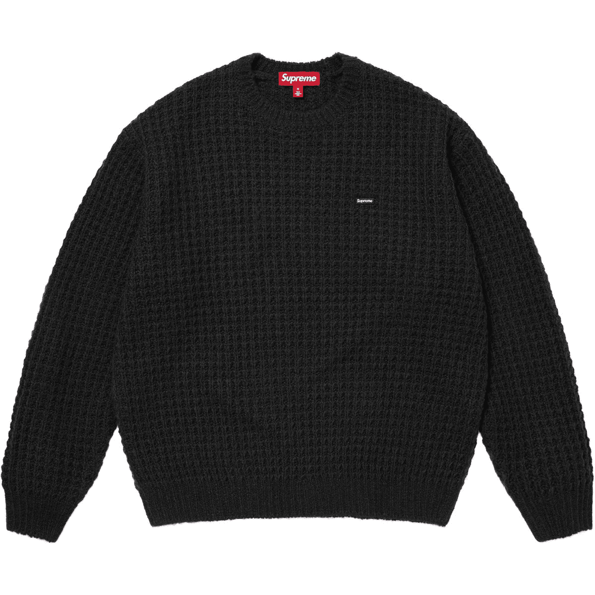 Кофта Supreme FW25 Маленькая коробка Waffle Свитер Унисекс - изображение 1