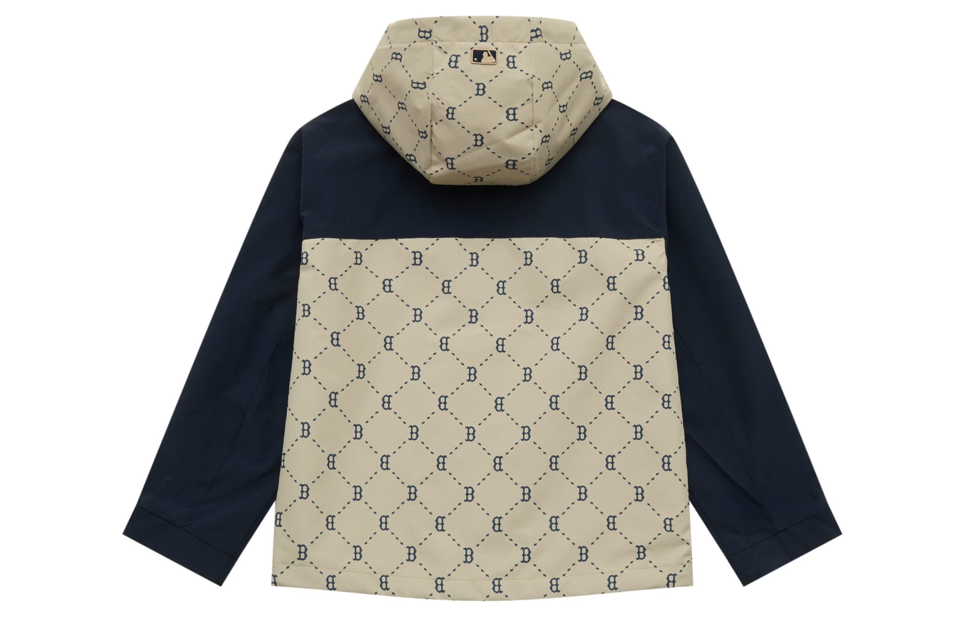 Куртка MLB MONOGRAM Коллекция Boston Red Sox 25FW Куртка Унисекс Стандартный размер Песок - изображение 2