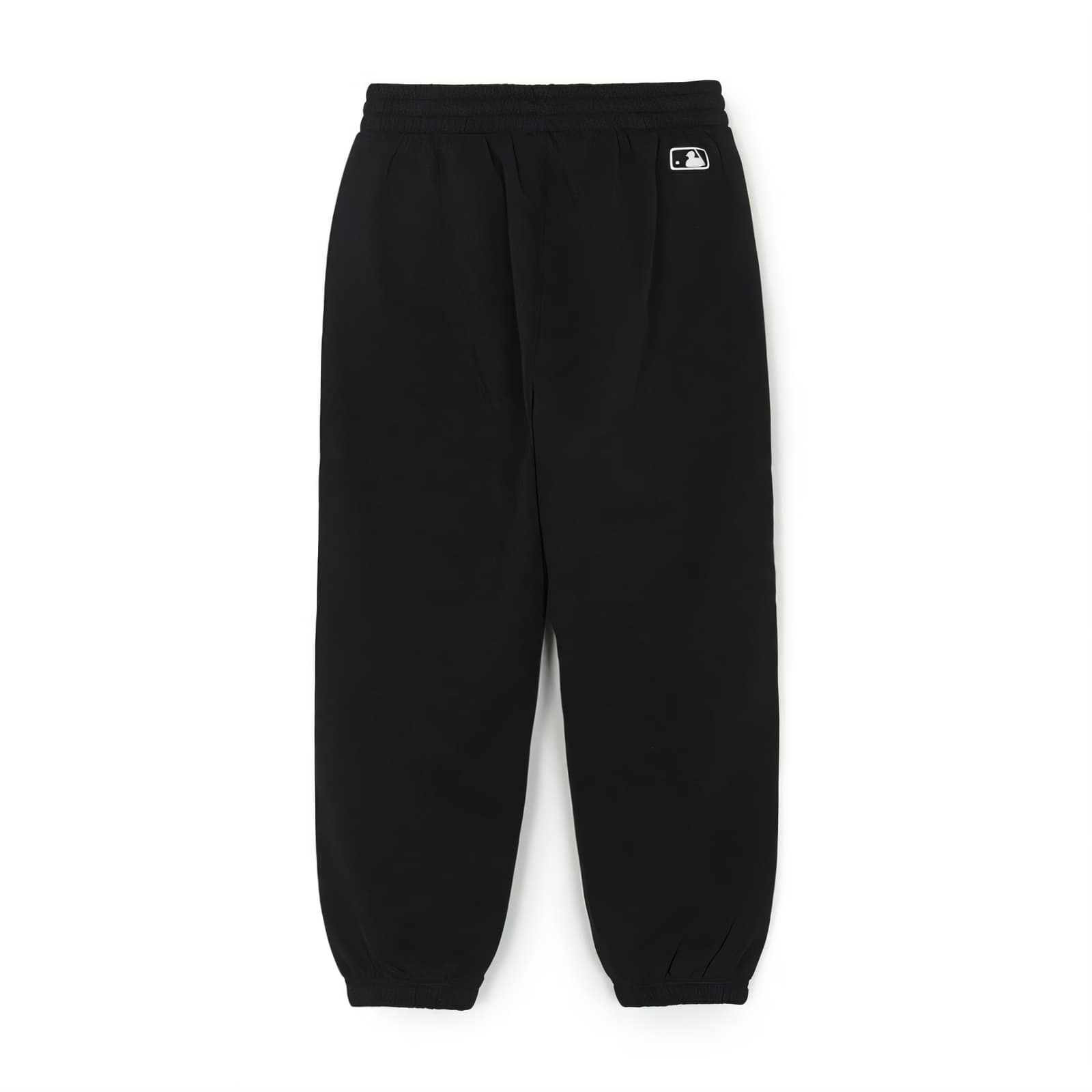 MLB Спортивные трикотажные штаны FW AW25 Однотонные штаны с флисовой подкладкой для детей - изображение 2