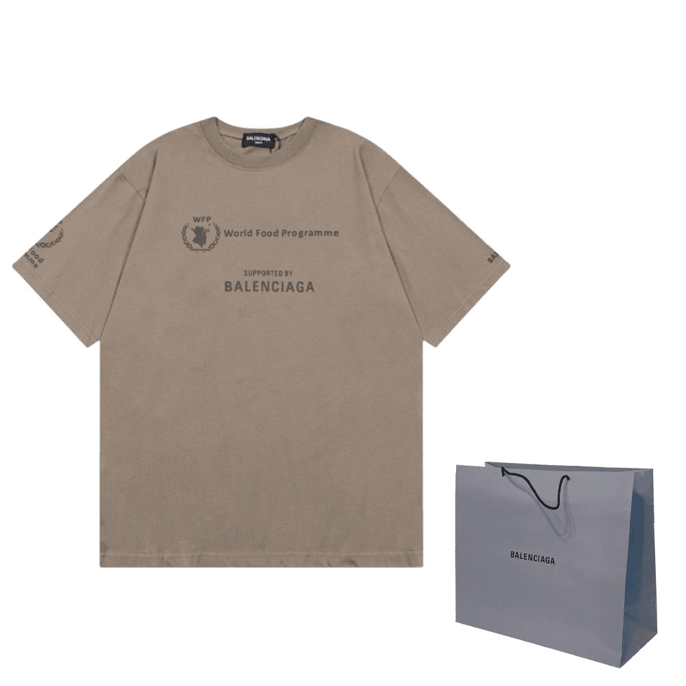 Футболка Balenciaga x wfp SS23 LogoT - изображение 3