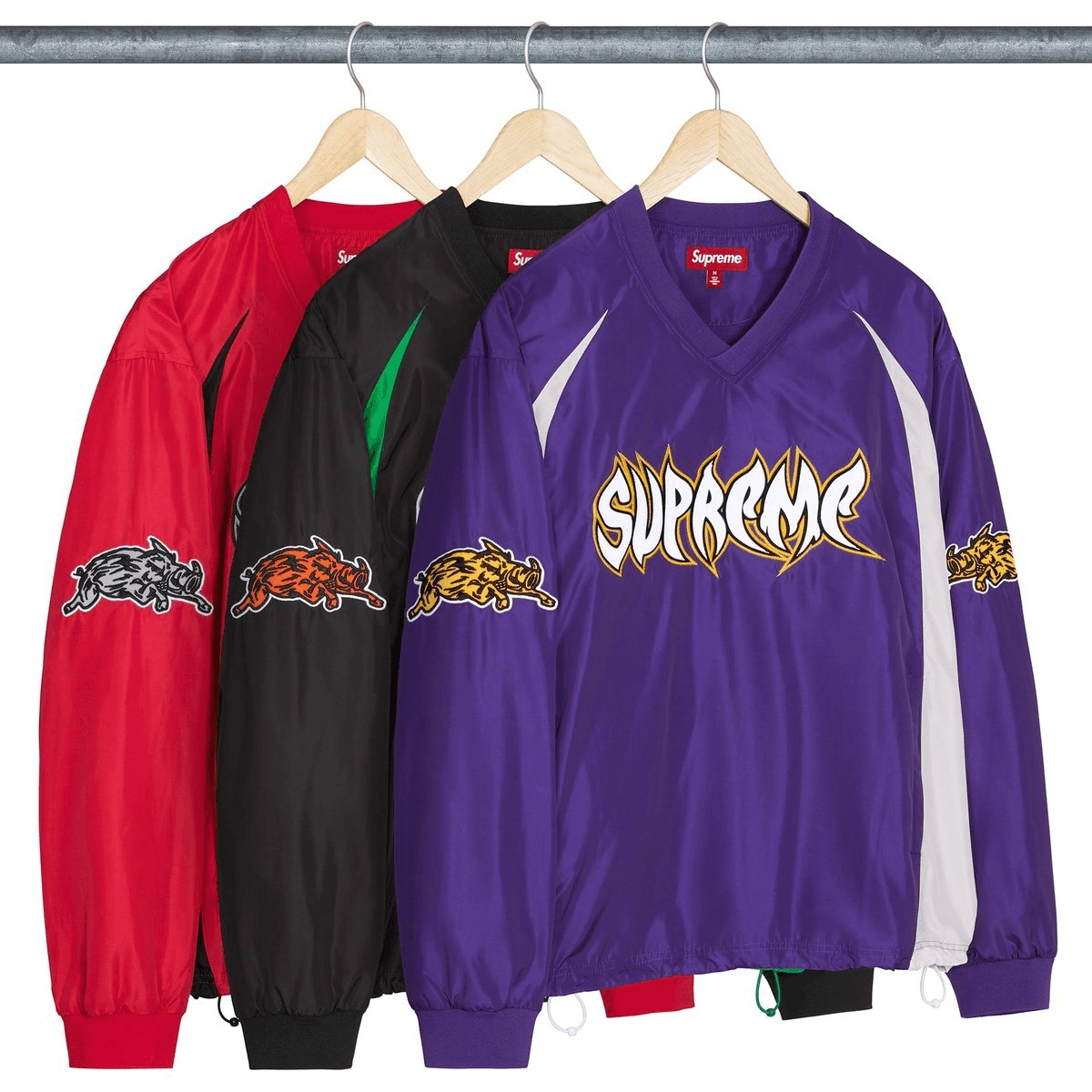 Кофта Supreme FW25 WEEK19 Warthog Warm Up Свитшот Унисекс - изображение 3