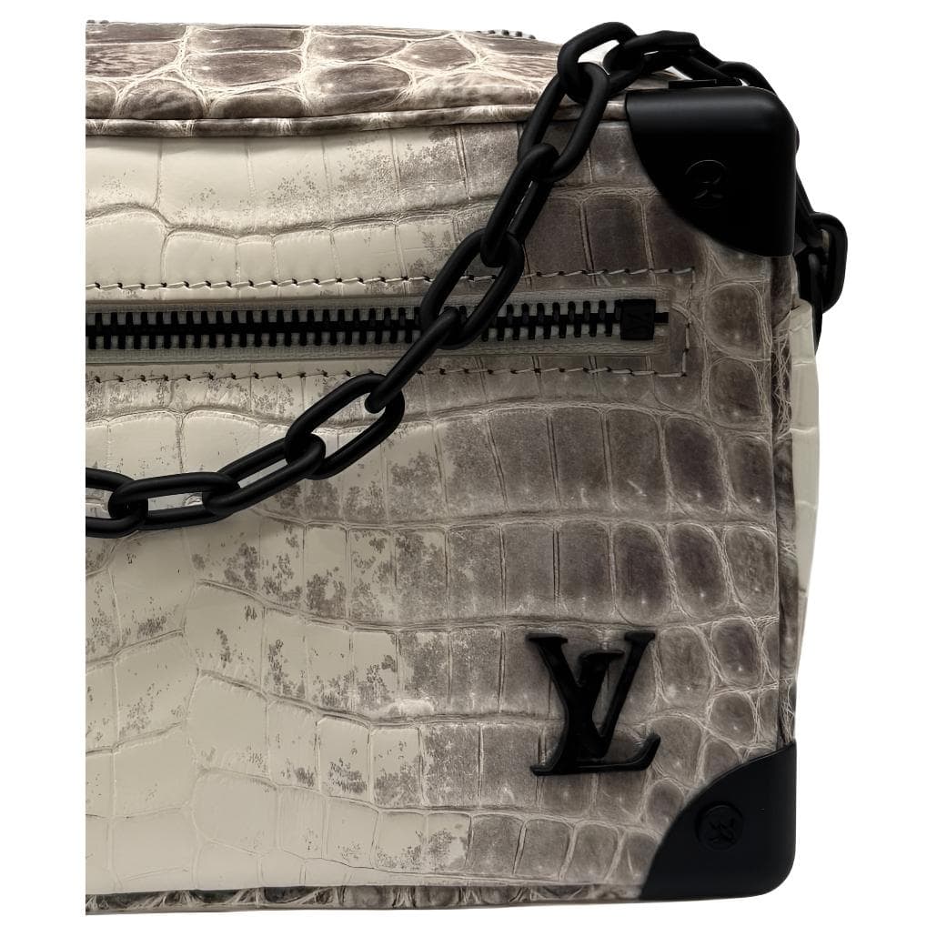 Сумка через плечо Louis Vuitton Soft Trunk Himalaya Crocodile - изображение 4