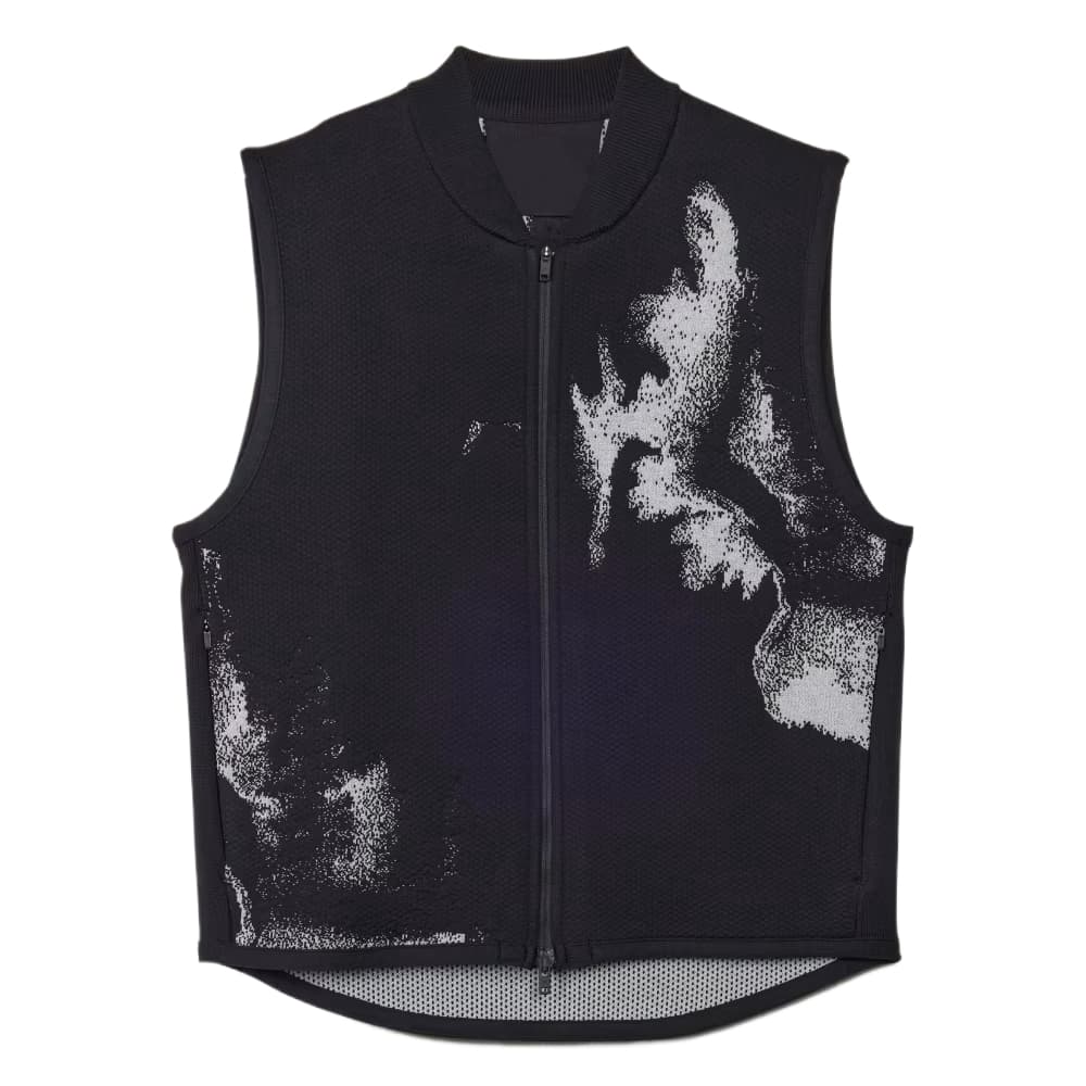 Y-3 Running Engineered Vest Удобный логотип безрукавка на молнии женский - изображение 1
