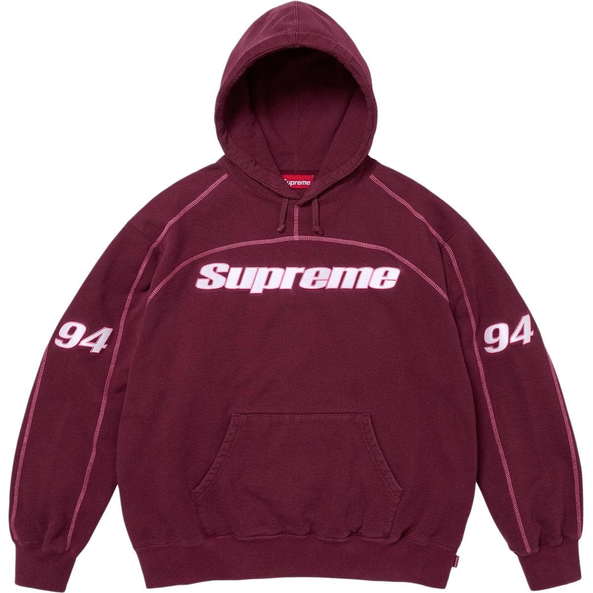 Худи Supreme Осень-Зима 25 Оверлок Толстовка Унисекс - изображение 1