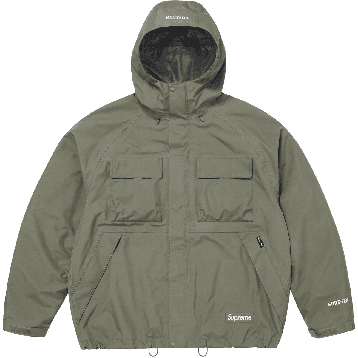 Куртка Supreme X WU Tang Clan FW25 WEEK10 Gore TEX Оболочка Куртка Куртки Пальто Унисекс - изображение 3