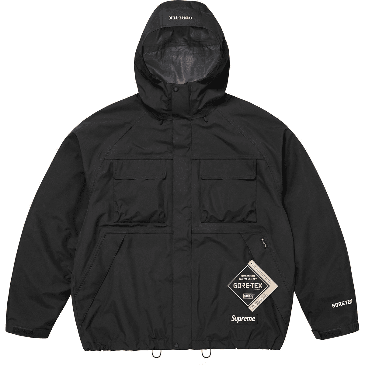 Куртка Supreme X WU Tang Clan FW25 WEEK10 Gore TEX Оболочка Куртка Куртки Пальто Унисекс - изображение 2