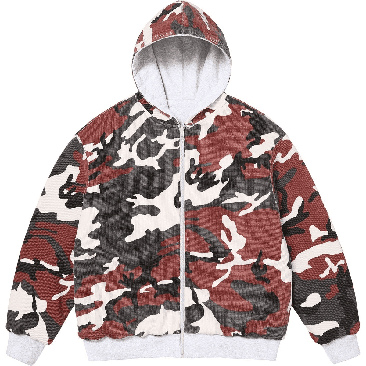 Худи Supreme FW25 WEEK10 Двусторонняя Толстовка с капюшоном на молнии унисекс - изображение 1