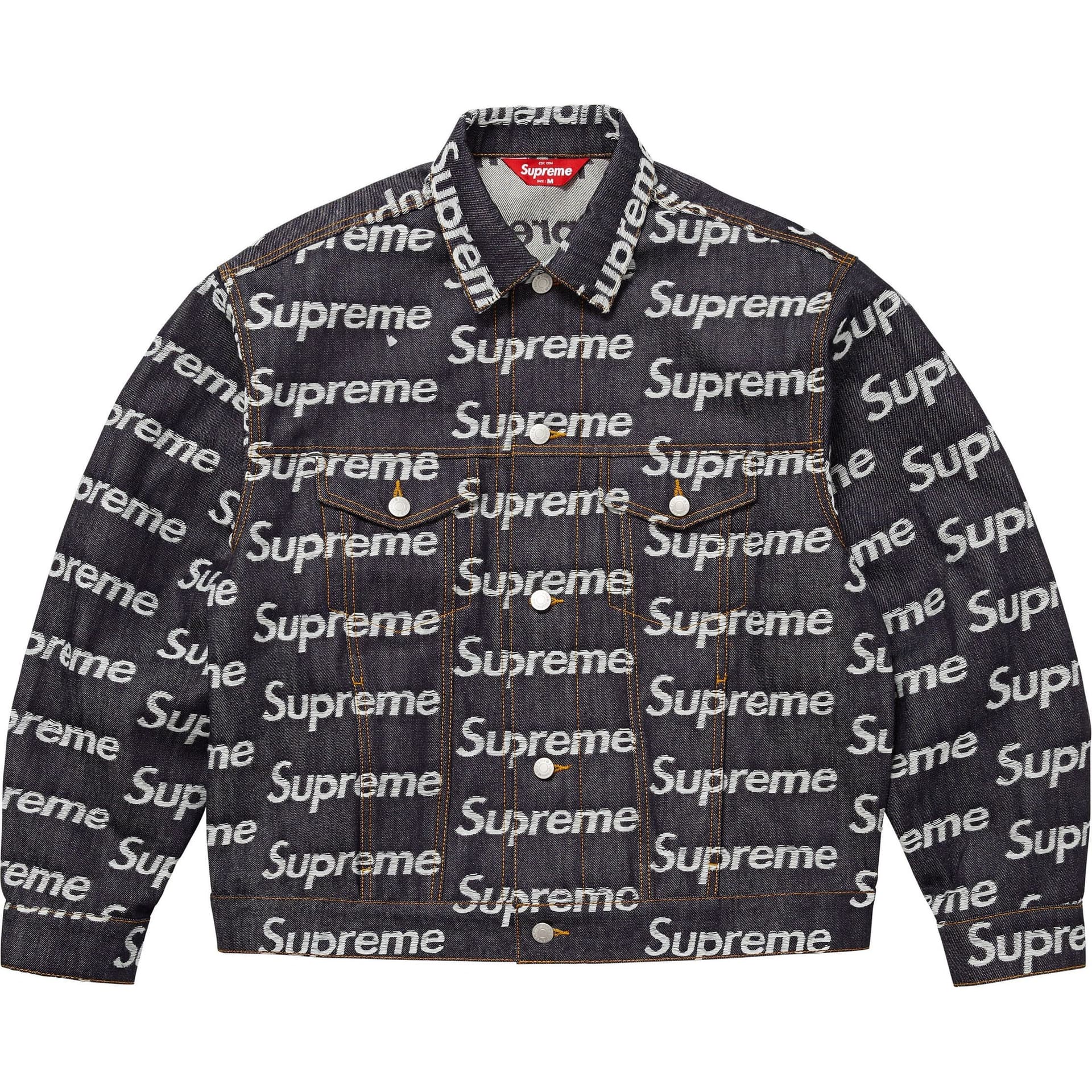 Куртка Supreme fw25 WEEK10 Джинсовая куртка унисекс - изображение 1