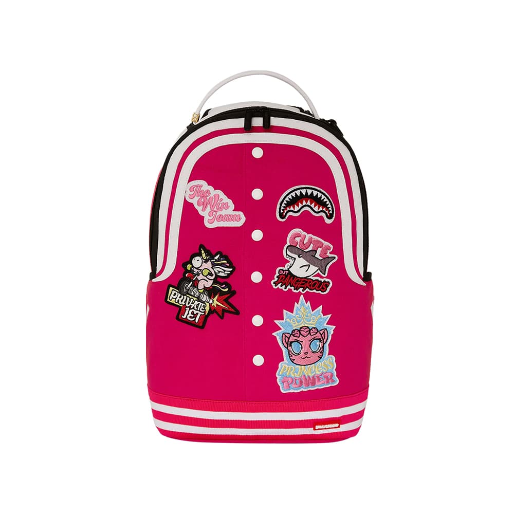 Рюкзак SPRAYGROUND Полиэфирное волокно Рюкзак Обычный (стандартный) Унисекс Розово-красный - изображение 1