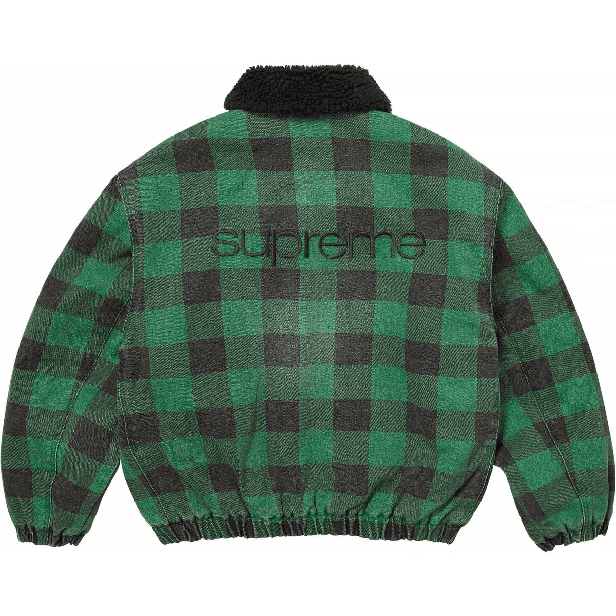 Куртка Supreme FW25 WEEK7 Куртка-бомбер с подкладкой из искусственного меха унисекс - изображение 2