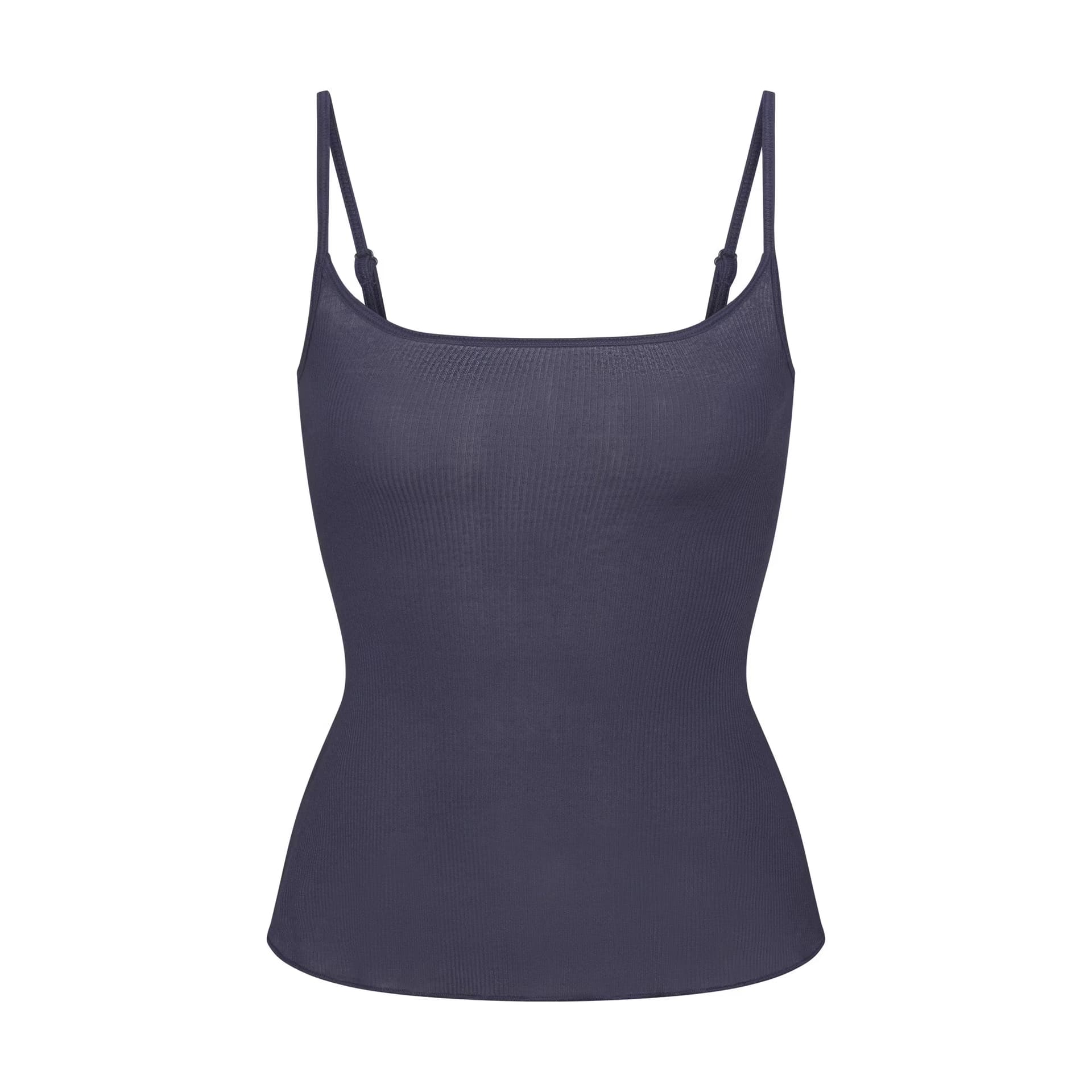skims FW25 Прозрачный Ребро Длинный CAMI Топ на бретелях Женские - изображение 1