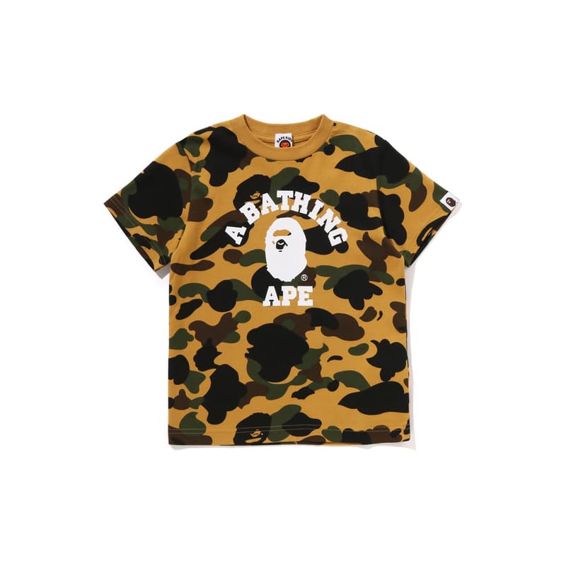 Футболка A BATHING APE T-рубашка FW25 для детей возраст 3-7 лет - изображение 5