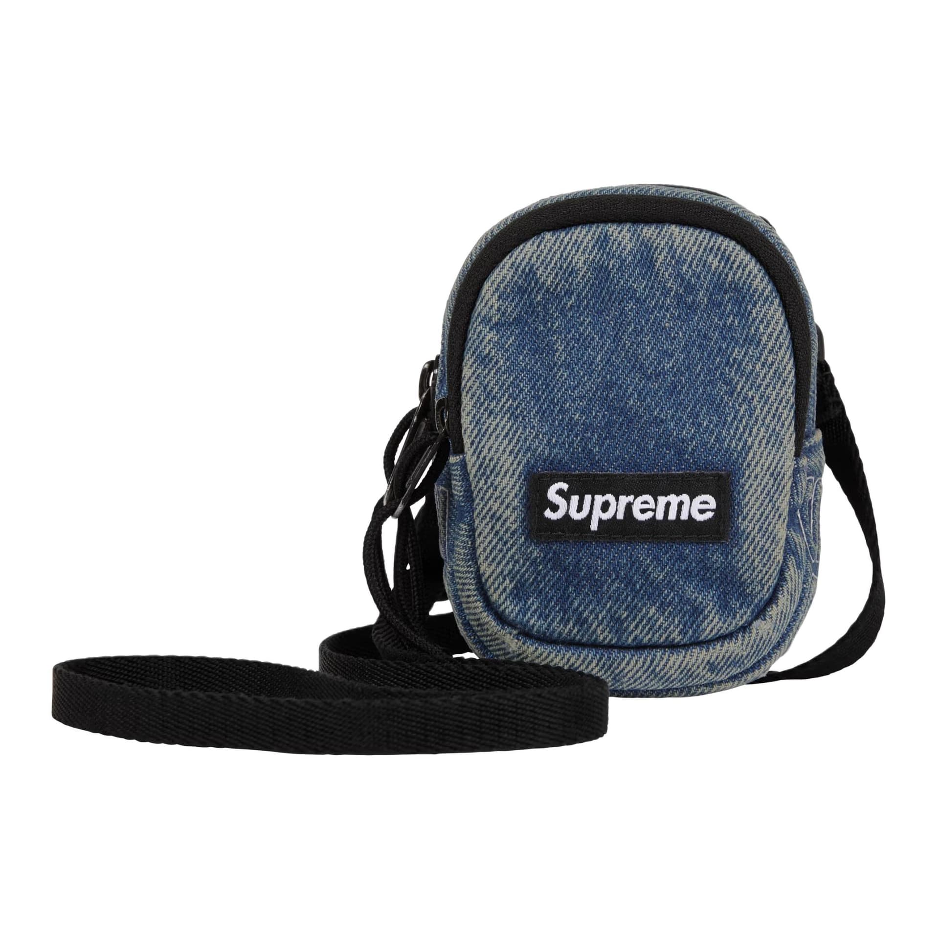 Сумка через плечо Supreme Хлопковые сумки через плечо мини унисекс джинсовый синий - изображение 1