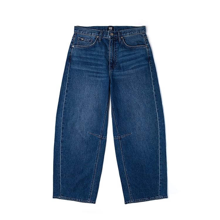 Штаны Lee Medium Dark Blue Unisex Jeans Ли Мид Темно-Синий Унисекс Джинсы - изображение 1