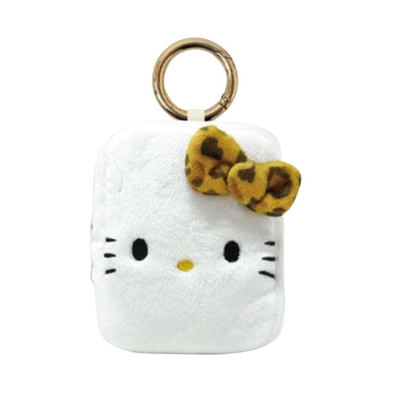 Портмоне Sanrio Полиэстер Волокно Хранение Монетница Мини-Версия Унисекс Белый и Коричневый - изображение 1