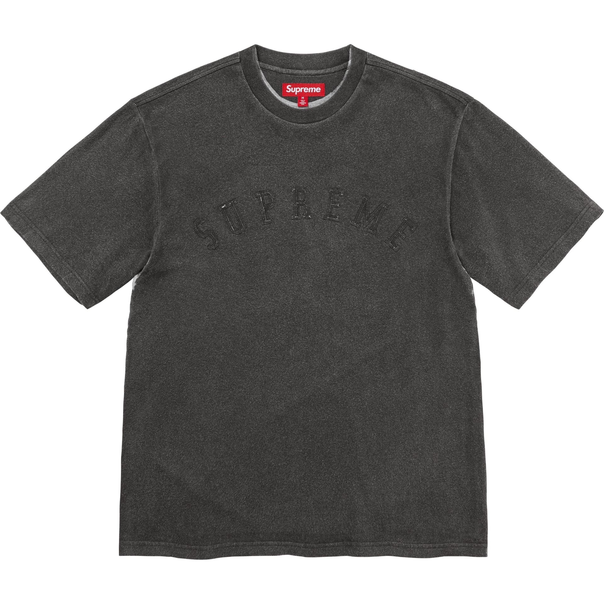 Футболка Supreme FW25 WEEK1 Overprint H H Топ T Рубашка Унисекс - изображение 4