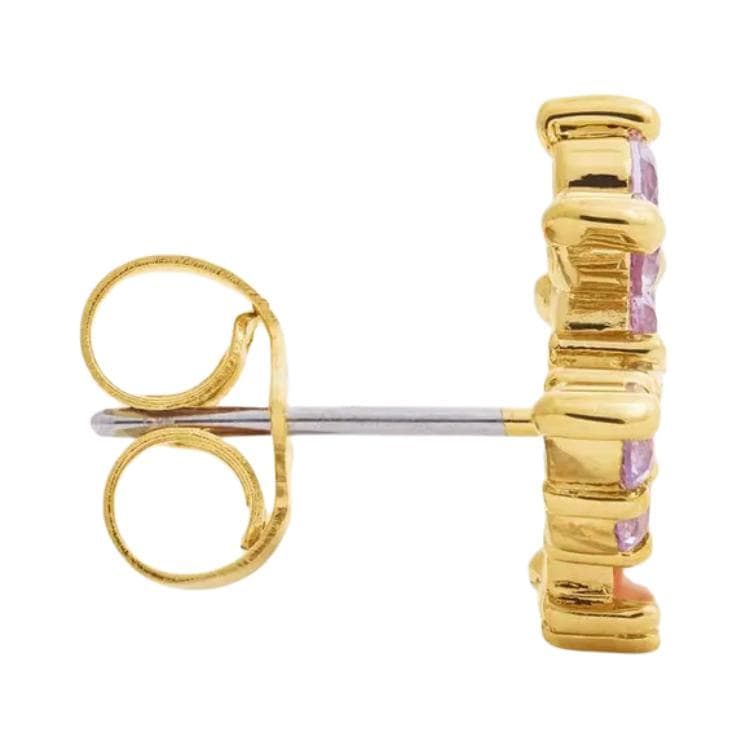 Серьги Серьги-гвоздики Vivienne Westwood женские фиолетовые - изображение 4