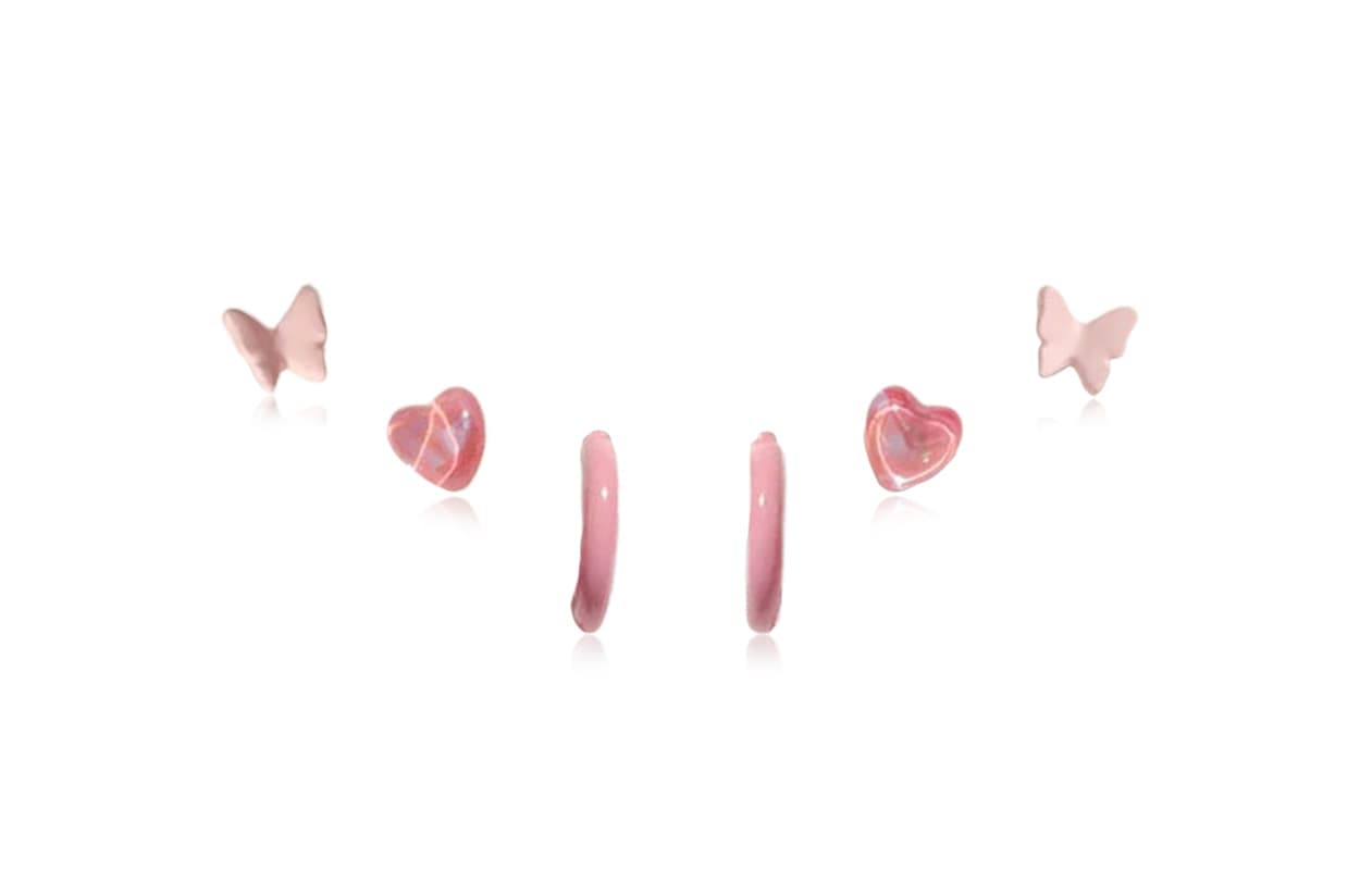 Серьги Серьги-гвоздики Ringlove из сплава женские - изображение 1