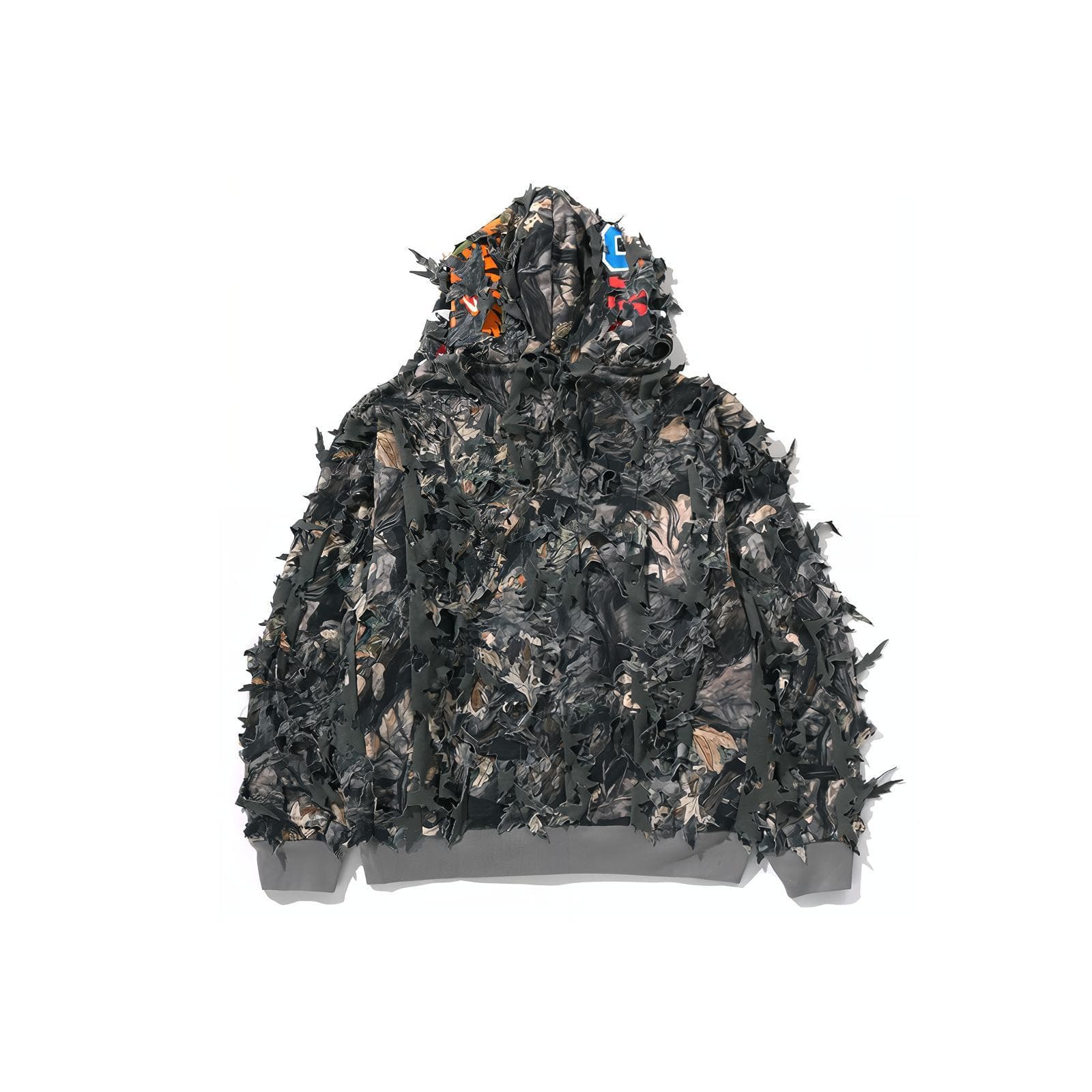 Худи A BATHING APE TREE EDGE CAMO FW25 Худи-ханьфу для женщин - изображение 2
