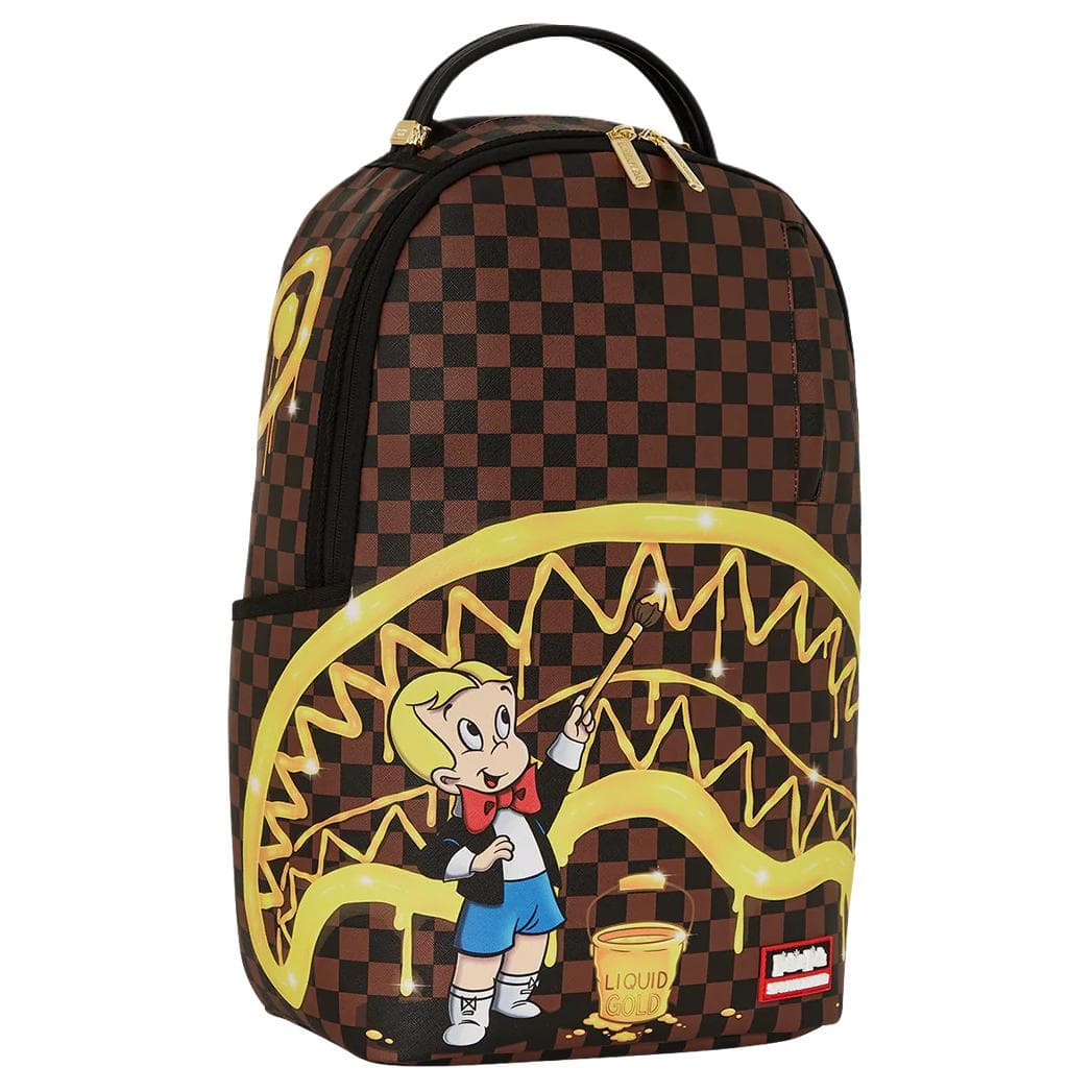 Рюкзак SPRAYGROUND Искусственная кожа Рюкзак Обычный (стандартный) Унисекс Коричневый - изображение 2