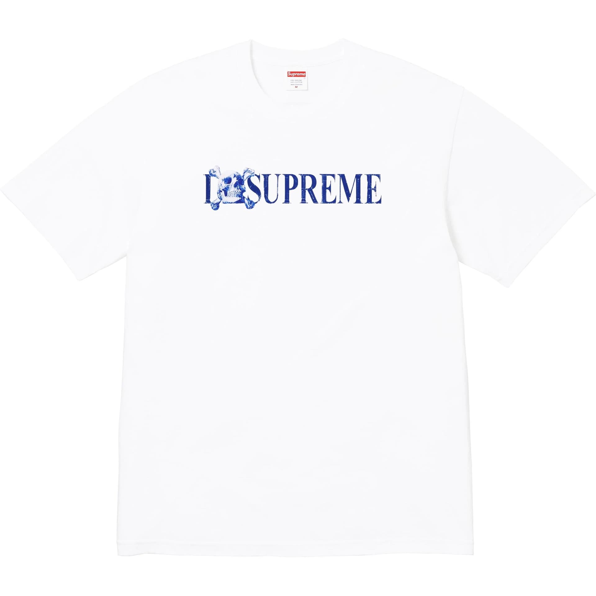 Футболка Supreme FW25 WEEK1 Черепа Tee T-Shirt Унисекс - изображение 1