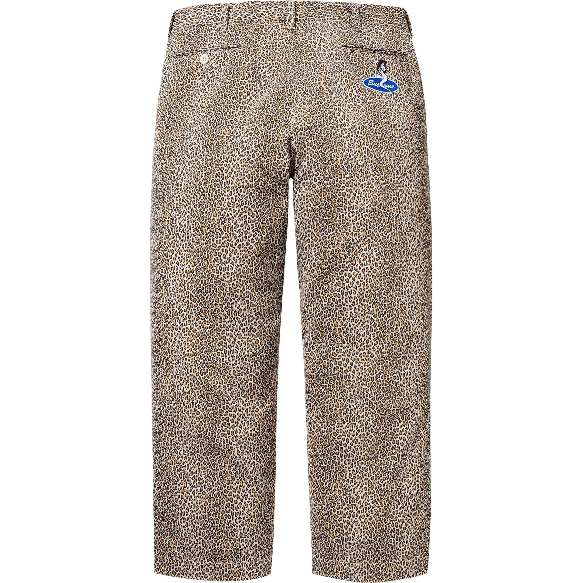 Штаны Supreme FW25 Chino Брюки Повседневные Брюки Унисекс - изображение 3