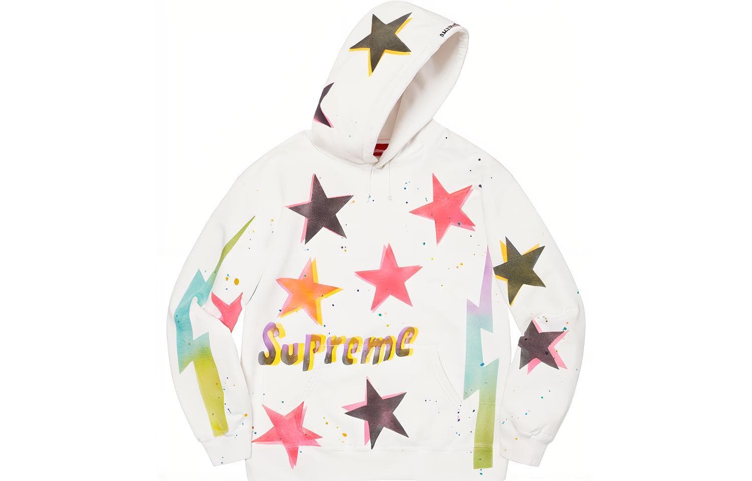 Кофта Supreme Week 1 Gonz Stars Hooded Sweatshirt - изображение 2