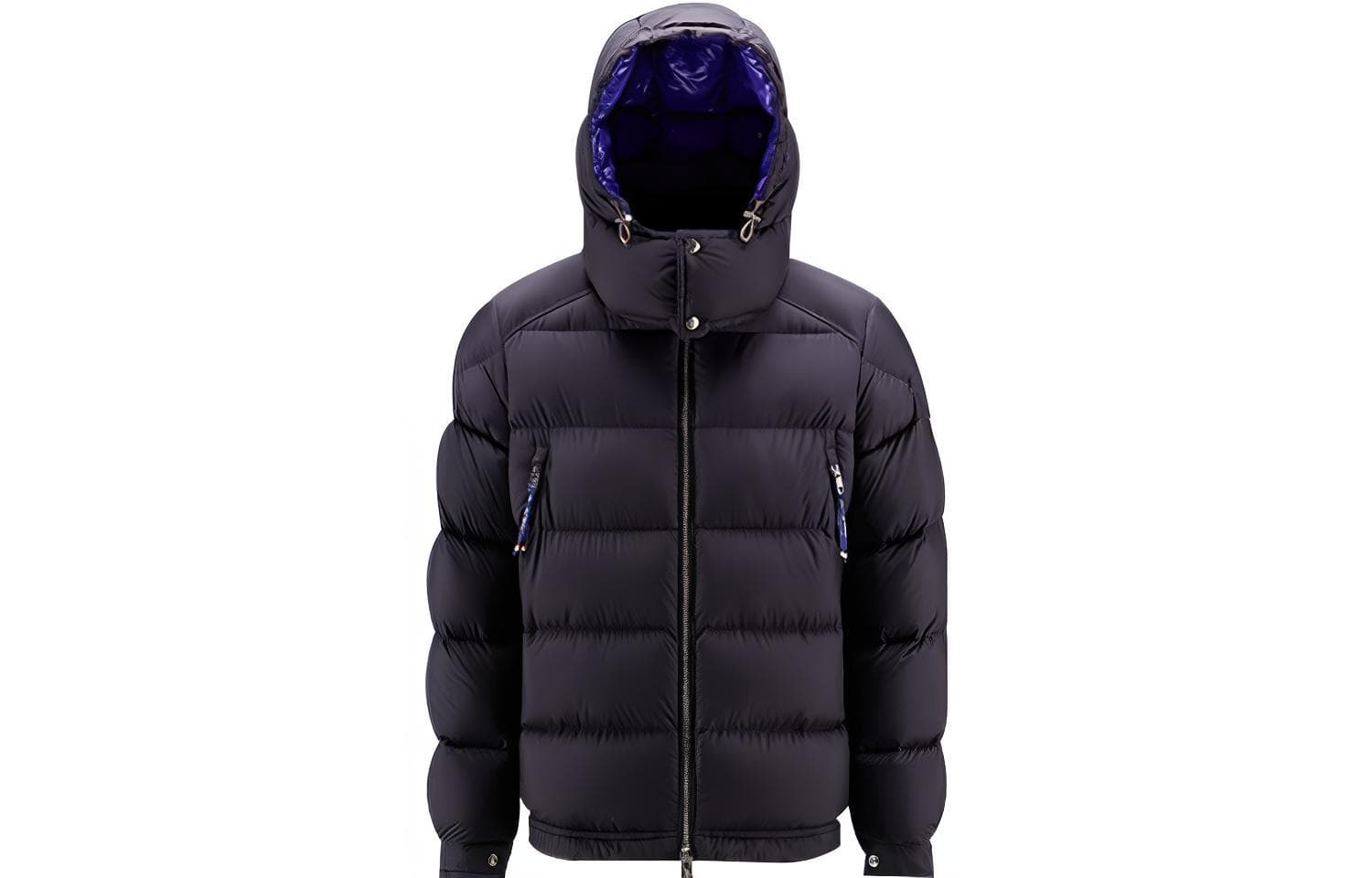 Зимняя куртка Moncler FW22 Hoodie Down Jacket Blue - изображение 1