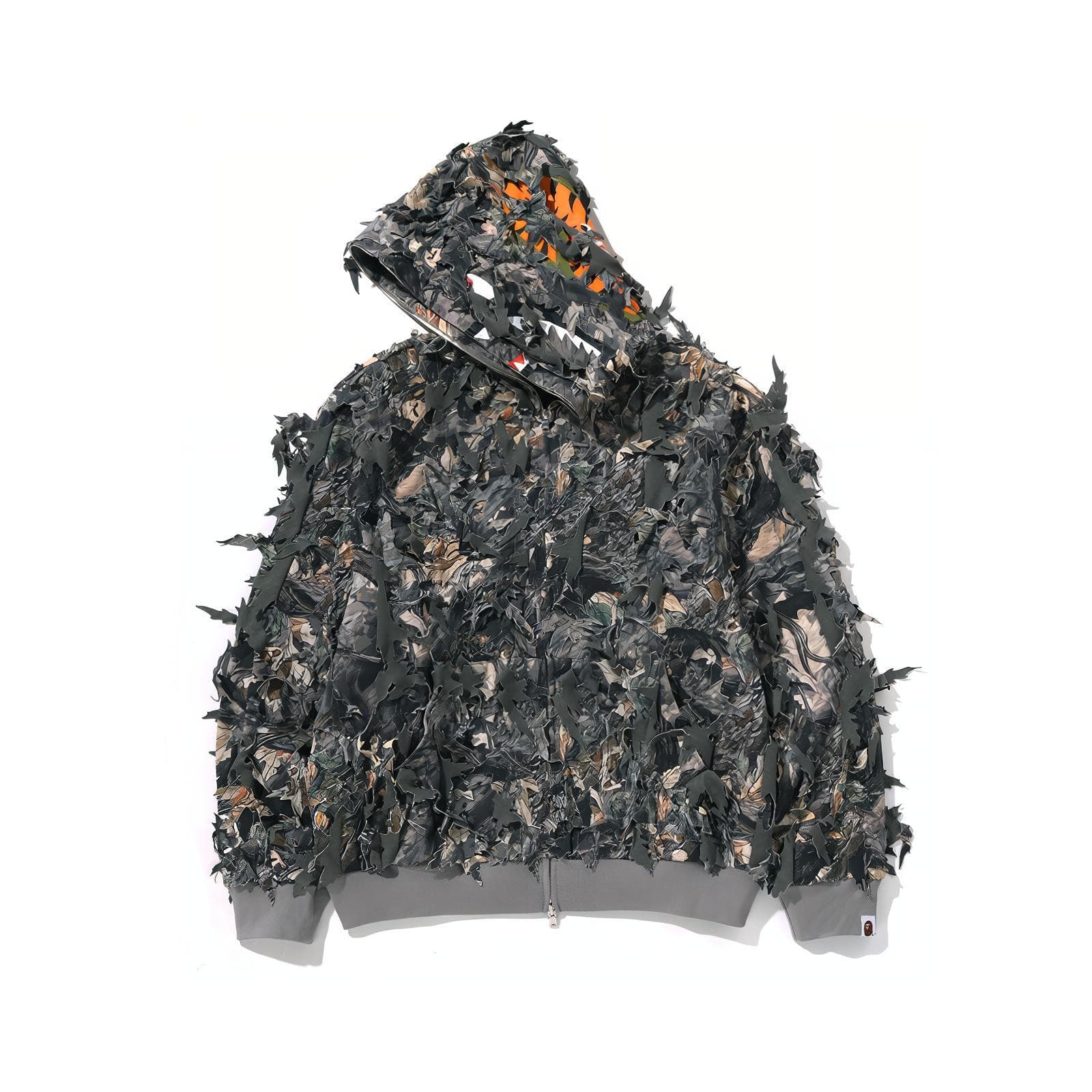 Худи A BATHING APE TREE EDGE CAMO FW25 Худи-ханьфу для женщин - изображение 1