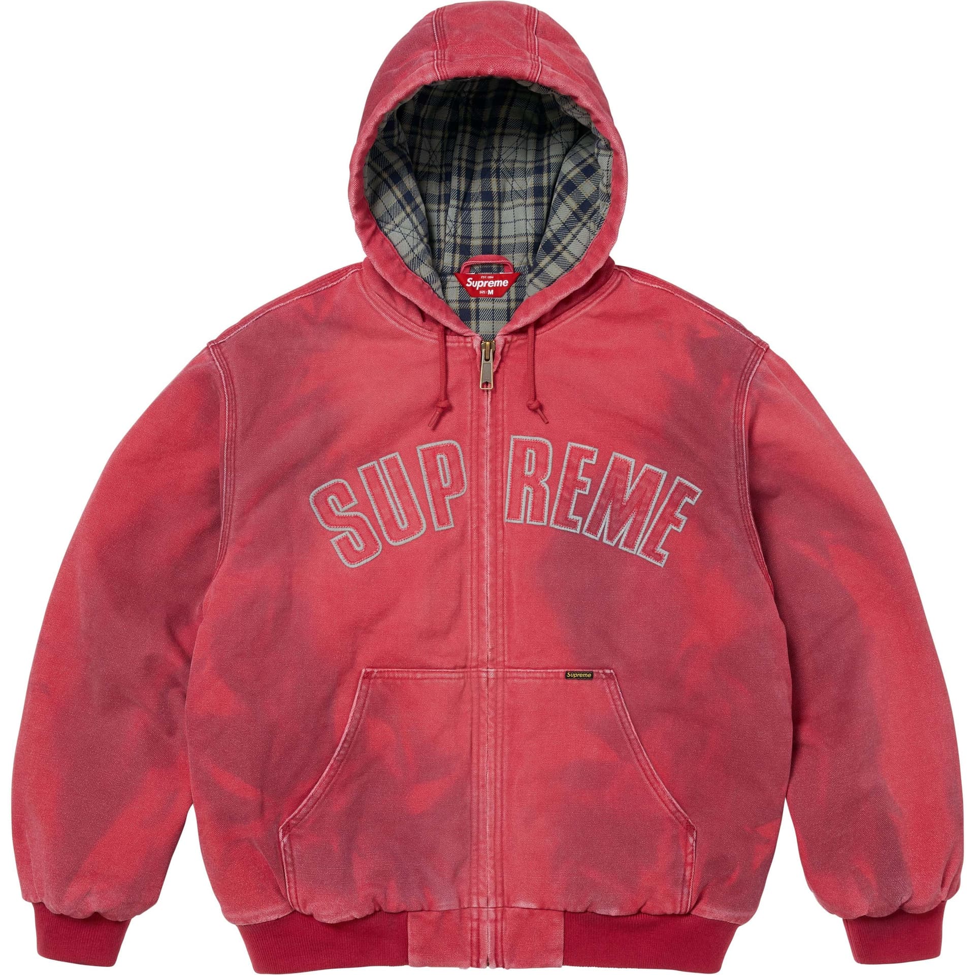 Куртка Supreme Reflective Arc Hooded Work Jacket